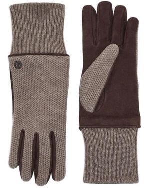 Giorgio Armani カシミア グローブ - ブラウン