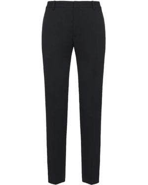 McQueen Tailored Tapered Trousers - Blue