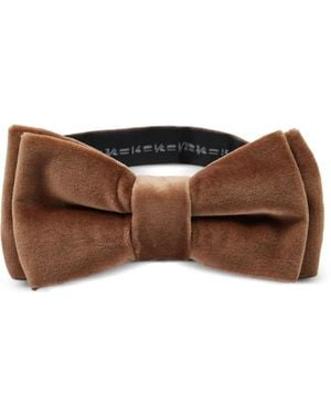 Paul Smith Fliege Aus Samt - Braun