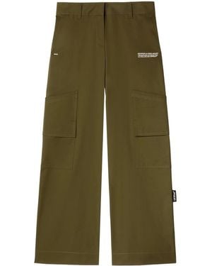 Off-White c/o Virgil Abloh Toybox' Cotton Pants - Green