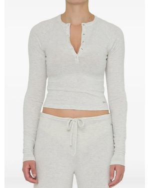 P.E Nation Haven Long-Sleeve Top - White