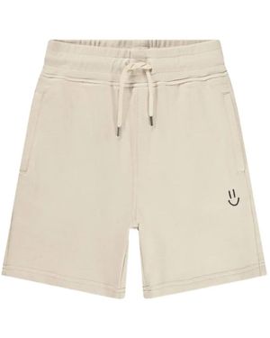 Molo Short Ample À Lien De Resserrage - Blanc
