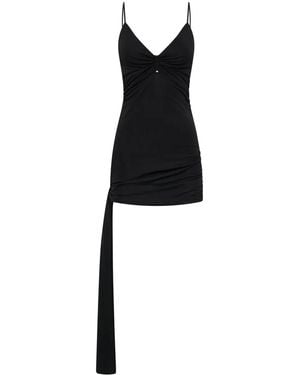 Dion Lee カットアウト ミニドレス - ブラック