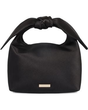 Aquazzura Knot Handle Tote Bag - Black