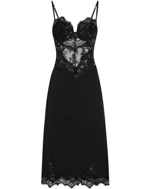 Dolce & Gabbana Lace Dress - Black