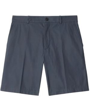 Burberry Cotton Bermuda Shorts - Blue