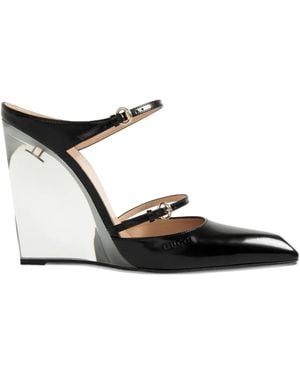 Gucci Pumps Mit Wedge-Absatz 110Mm - Schwarz
