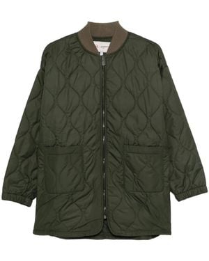 AG Jeans Cappotto Trapuntato Oversize - Verde