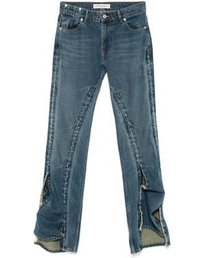 Y. Project Hook And Eye Jeans - Blue