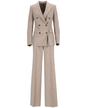 Tagliatore Parigi Double-Breasted Suit - Natural