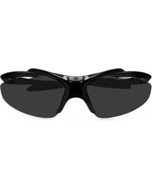 Balenciaga Turbo-D-Frame Sunglasses - Black