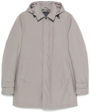 Herno Detachable-Hood Jacket - Grey