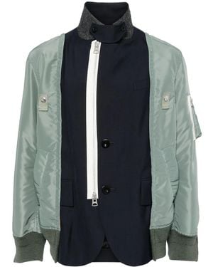 Sacai Suiting Twill Jacket - Black