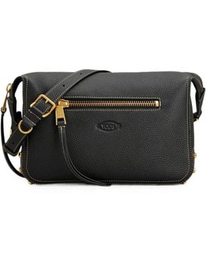 Tod's Gmt Shoulder Bag Mini - Black