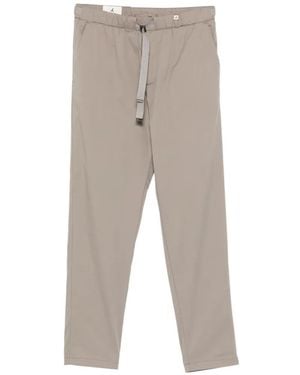 Myths Elasticated-Waistband Trousers - Grey