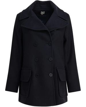 Ines De La Fressange Paris Séraphine patch-pocket coat - Blau