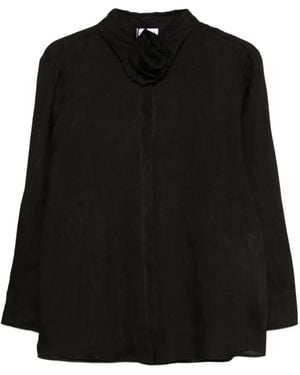 Marella Editore Floral-Embellishment Shirt Set (Set Of Two) - Black