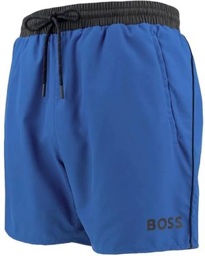 BOSS Sneldrogende Zwembroek - Blauw