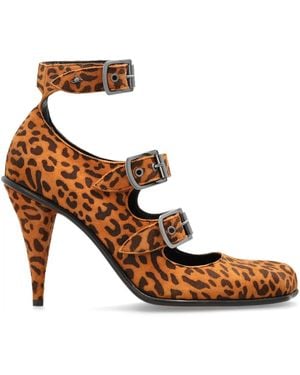 Vivienne Westwood Pumps mit Leoparden-Print 90mm - Braun
