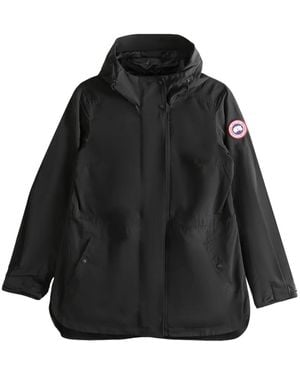 Canada Goose Hooded Jacket - Black