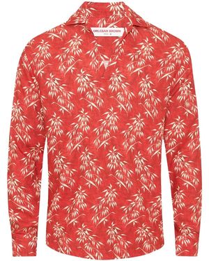 Orlebar Brown Ridley Shirt - Red