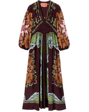 La DoubleJ Long Camerino Dress - Brown