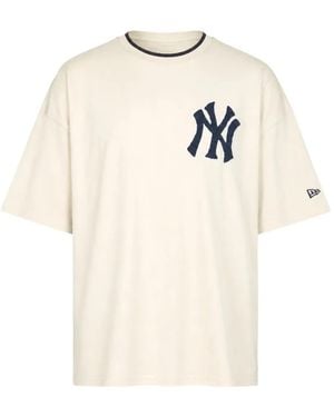 KTZ New York Yankees Graphic-Print T-Shirt - White