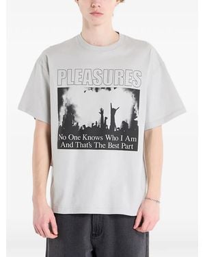 Pleasures Incognito Short-Sleeve T-Shirt - Grey