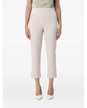 Hanita Turn-Up Cuff Trousers - Pink