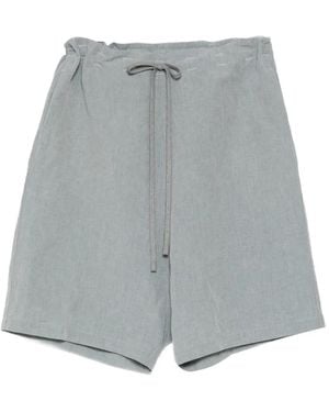 Forme D'expression Drawstring Baggy Shorts - Gray