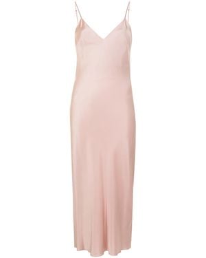 Gilda & Pearl Sophia Midi Slip Dress - Pink