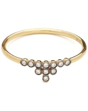 Yannis Sergakis 18Kt Charnières Diamond Ring - Metallic