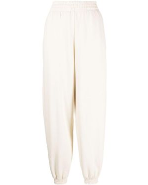 John Elliott Straight-Leg Cotton Track Trousers - White