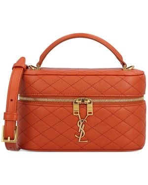 Saint Laurent Mandarin Vanity Gaby Cassandre Bag - Orange