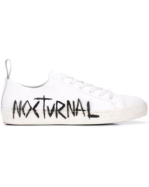 Haculla Nocturnal Low-Top Sneakers - White