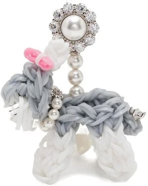 ShuShu/Tong Puppy Ohrringe - Weiß