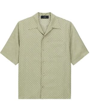 Amiri Polka-Dot Camp Shirt - Green