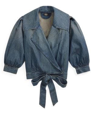 RRL Giacca Denim - Blu