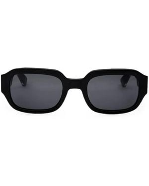 Messyweekend Reveal Rectangle-Frame Sunglasses - Black