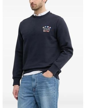 GANT フラッグトリム スウェットシャツ - ブルー