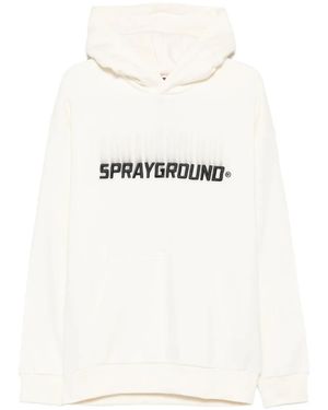 Sprayground Hoodie Mit Logo-Stickerei - Weiß