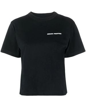 Heron Preston ロゴ Tシャツ - ブラック