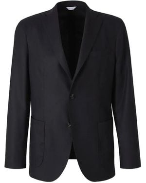Boglioli Single-Breasted Blazer - Black