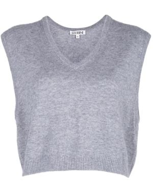 ÉTERNE V-Neck Vest - Blue