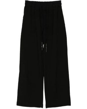 69 by Isaac Sellam Cargo-Striped Track Trousers - Black
