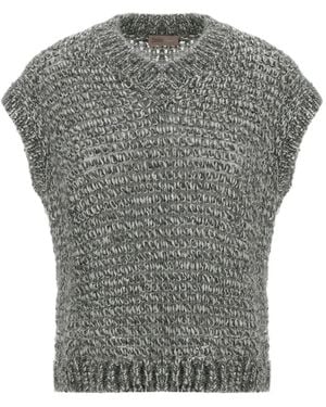 Herno Sequin-Embellished V-Neck Vest - Grigio