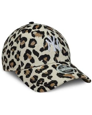 KTZ 9Forty Leopard-Print Cap - White