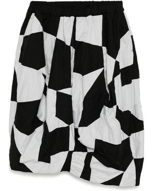 COMME DES GARÇON BLACK Patchwork Trousers - Black