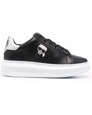 KARL LAGERFELD Kapri Karl Ikonic Sneakers - Black