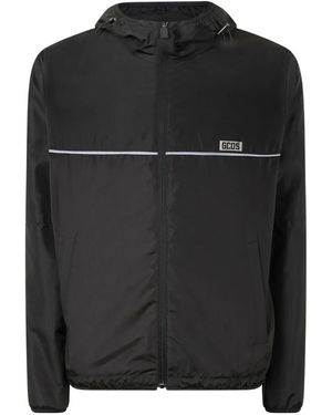 Gcds Windjack Met Logo-Applicatie - Zwart